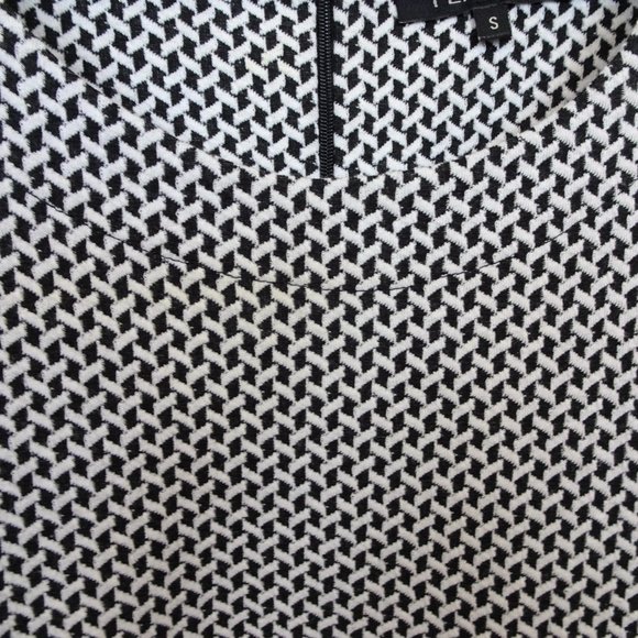 Femme De Carriere Dropwaist Herringbone Mini Dress - Picture 3 of 5